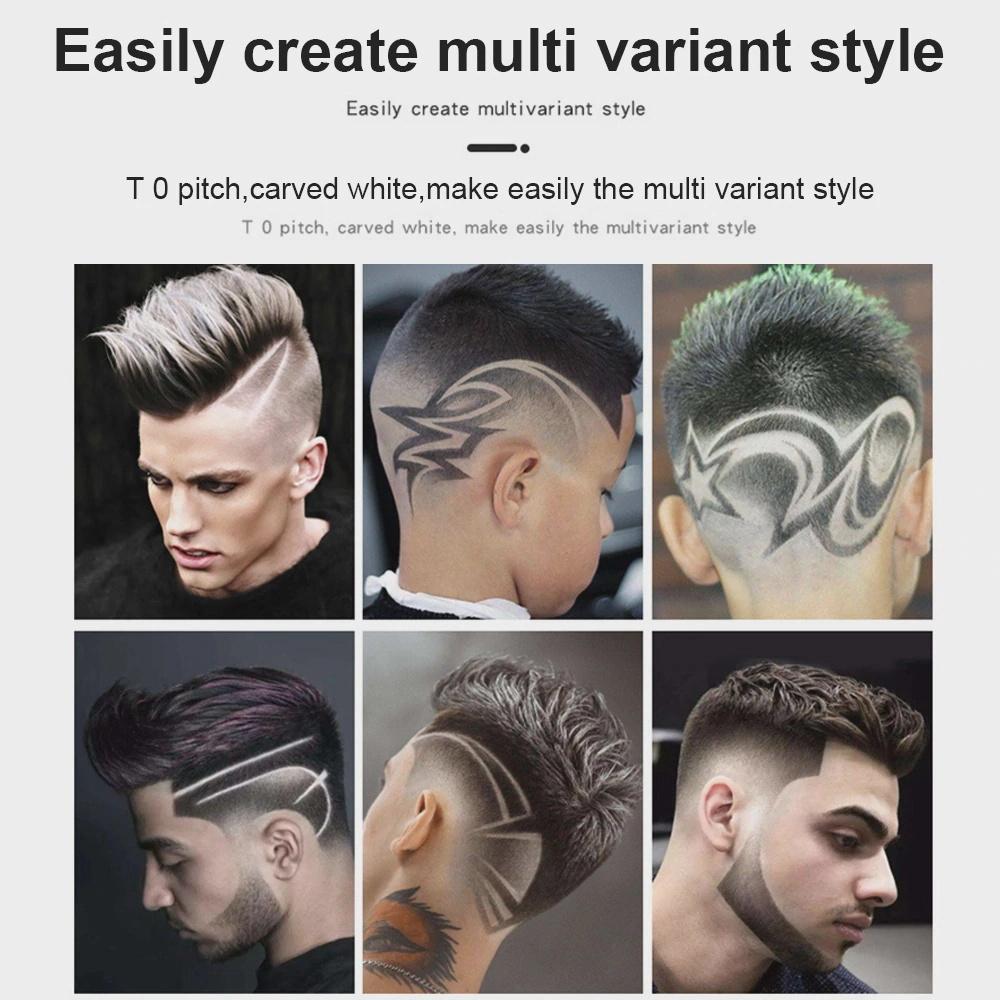 Tông đơ cắt tóc cho nam với Thân máy hình trụ cầm nắm thoải mái, kết cấu mịn, cầm thoải mái, kiểu dáng thời trang