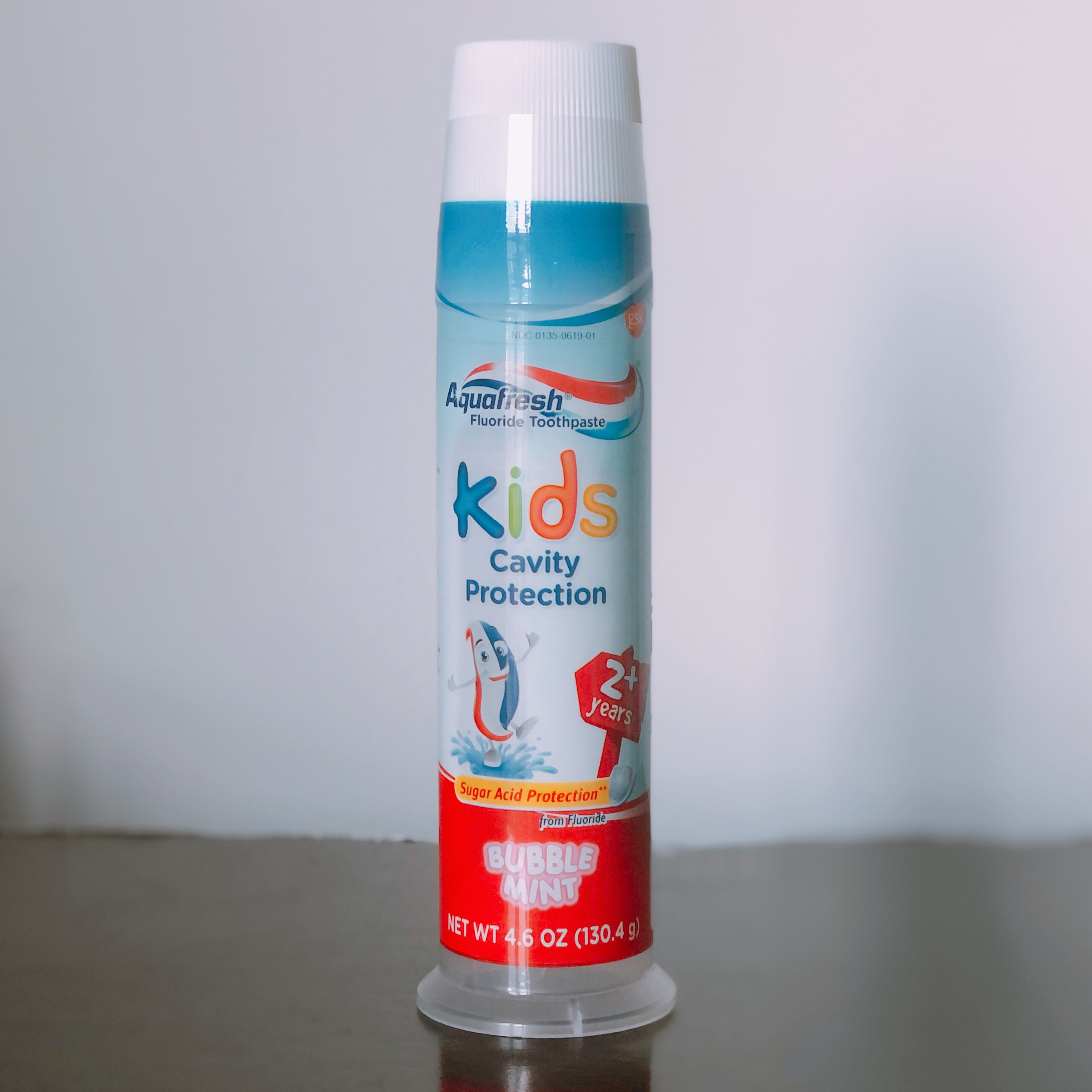 Kem Đánh Răng Trẻ Em Aquafresh Kids Cavity Protection 130.4g