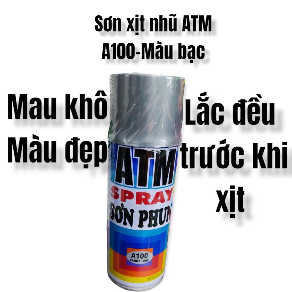 Sơn xịt màu nhũ ATM - A100, A400 - 400ML