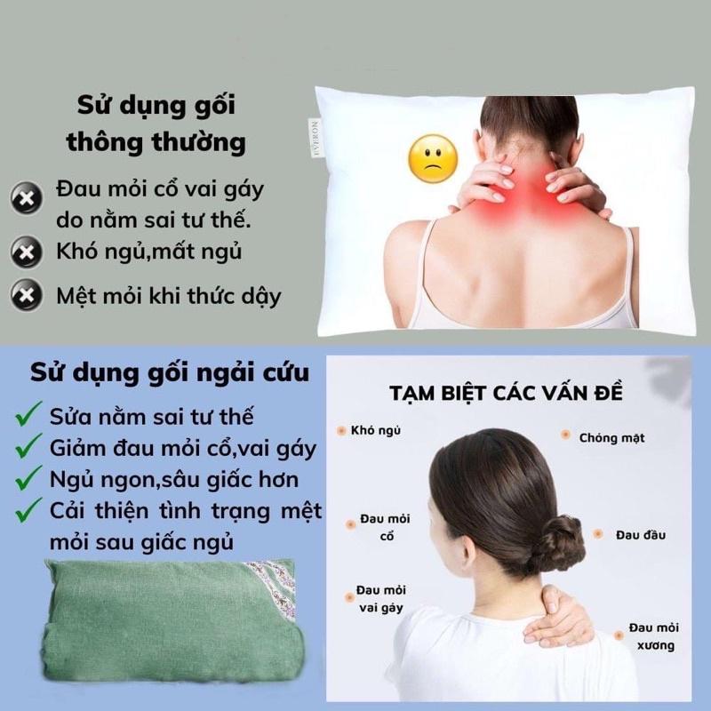 Gối thảo dược ngải cứu XẢ KHO