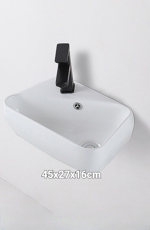 Chậu lavabo , chậu rửa mặt treo tường kiểu dáng mới