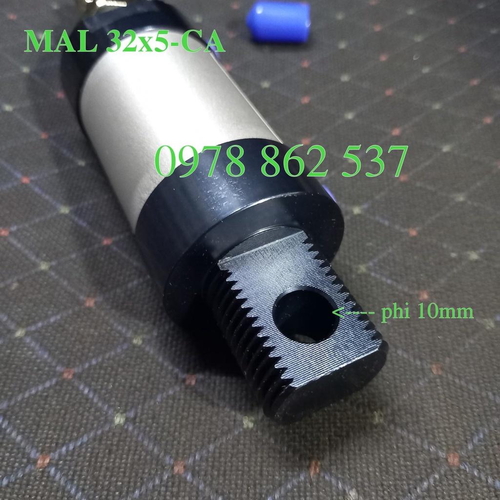 Xi lanh khí nén MAL 32 x 5 đường kính trong 32mm hành trình 5mm