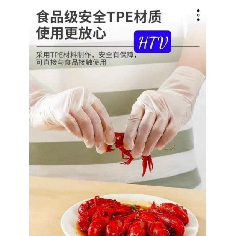 Hộp 100c găng tay cao su siêu dai dùng 1 lần VICTORIA BAY , găng tay kháng khuẩn