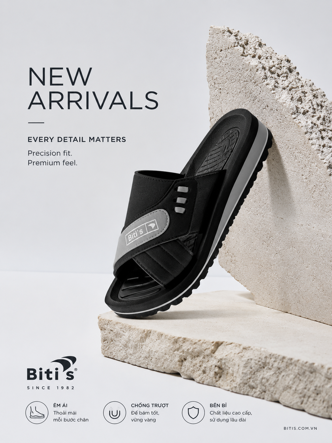 Dép xốp Biti's nam (size 38-44)