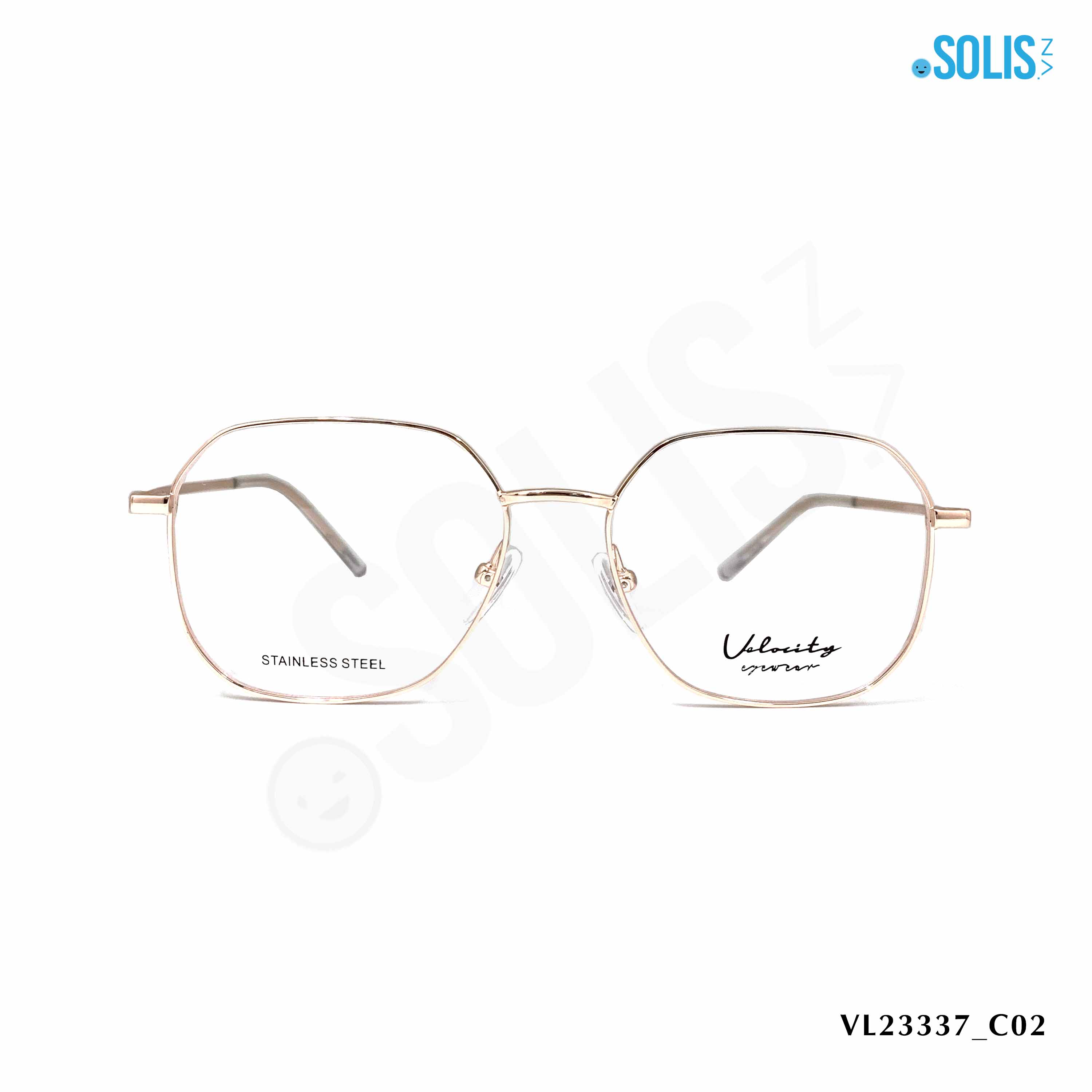 Gọng kính kim loại hiệu Velocity VL23337 - KÍNH KIM LOẠI HIỆU VELOCITY VL23337 KÍCH THƯỚC 54-16-145