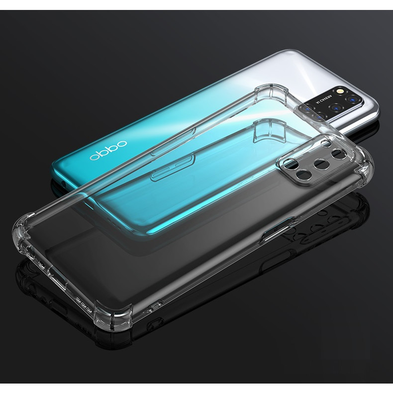 Ốp lưng Silicone dẻo trong chống sốc cho OPPO A72 - Hàng Cao Cấp