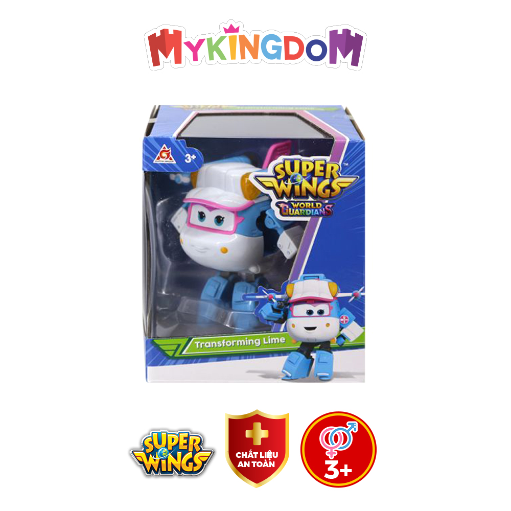 Đồ Chơi SUPERWINGS Đồ Chơi Robot Biến Hình Cỡ Lớn Lime Bếp Trưởng YW760235