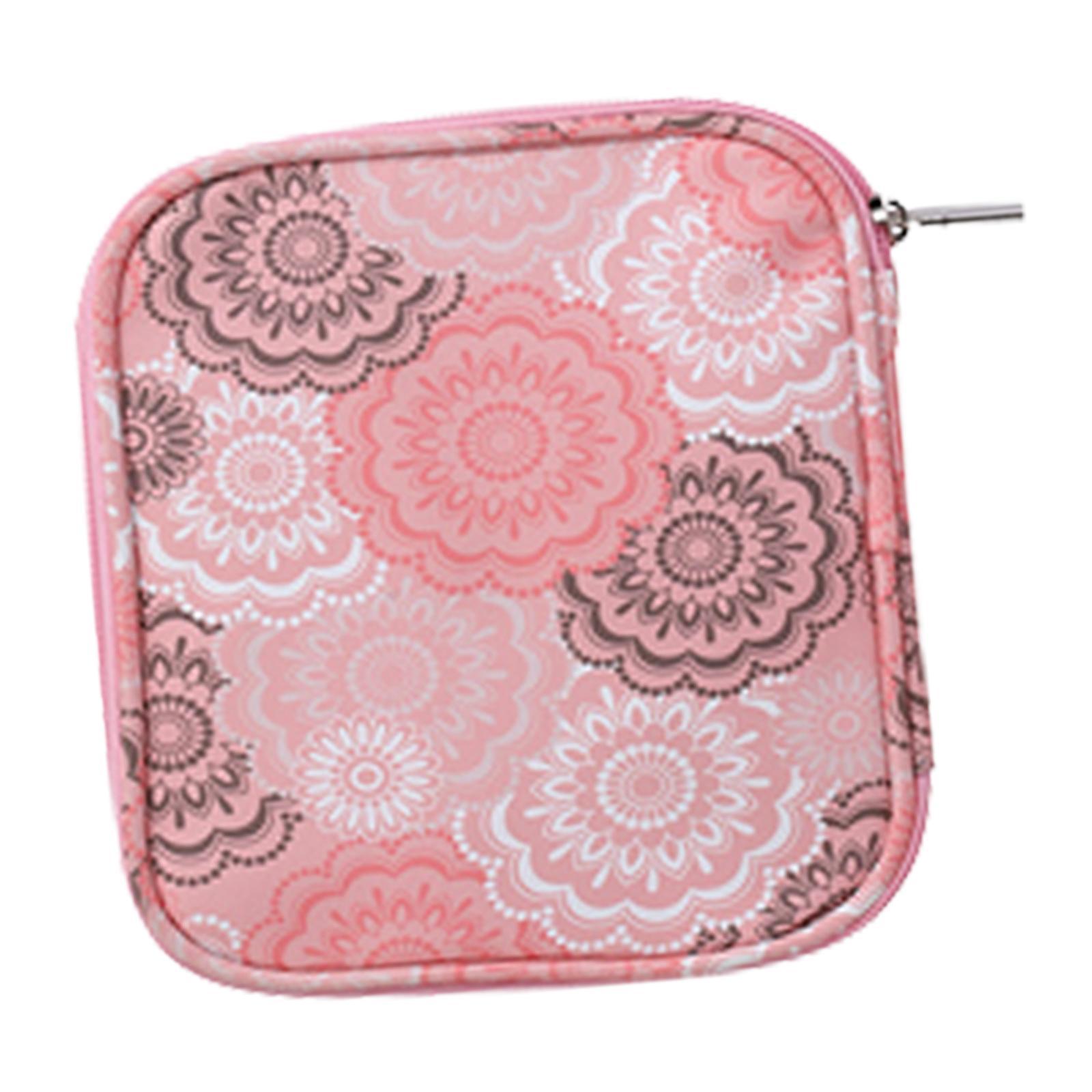 Knitting Storage Bag Knitting Bag Sturdy Travel for Scissors with Zipper Storage Bag Rectangle Crochet Bag Crochet Hook Case
