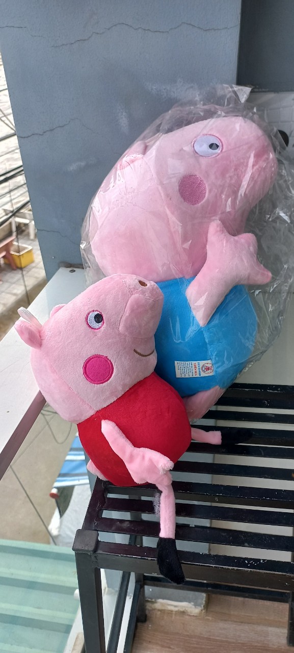 Gấu bông heo peppa 20cm