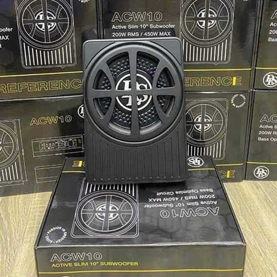 Loa Sub Điện Ô Tô Gầm Ghế DLS ACW10 Thụy Điển | Loa Sub Hay Nhất 2023 | Bảo Hành 12 tháng