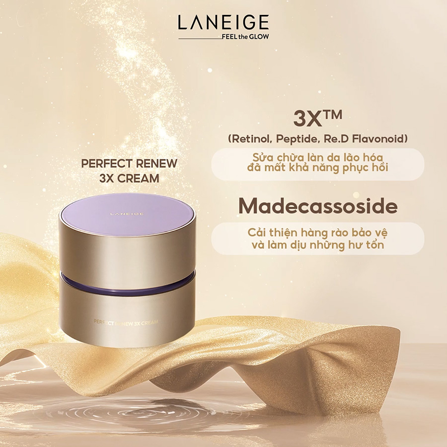 Kem dưỡng chống lão hóa Laneige Perfect Renew 3X Cream 50ml