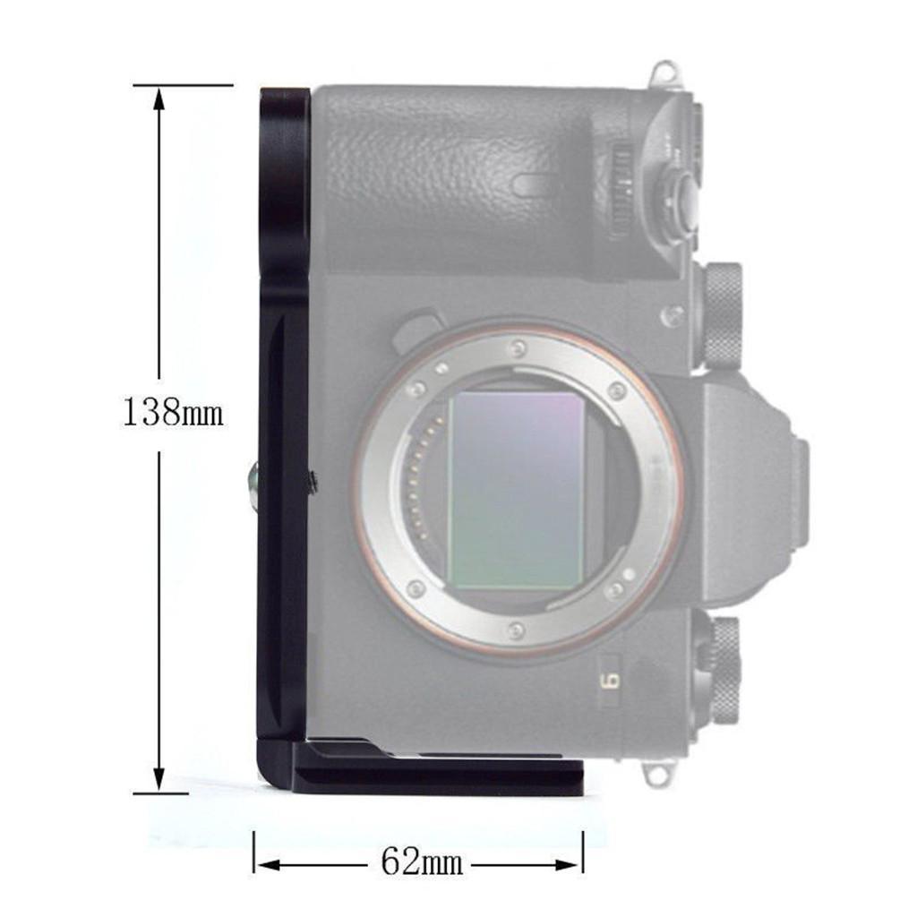 Camera Quick Release L-Plate Bracket with Hand Grip for A9 Arca