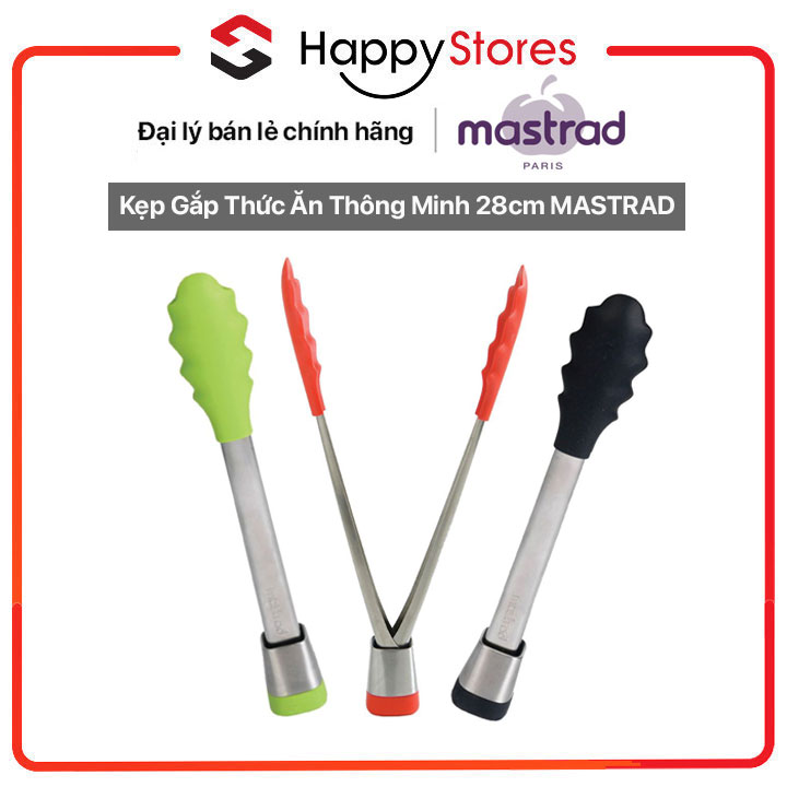 Kẹp Gắp Thức Ăn Thông Minh 28cm MASTRAD - Hàng chính hãng 