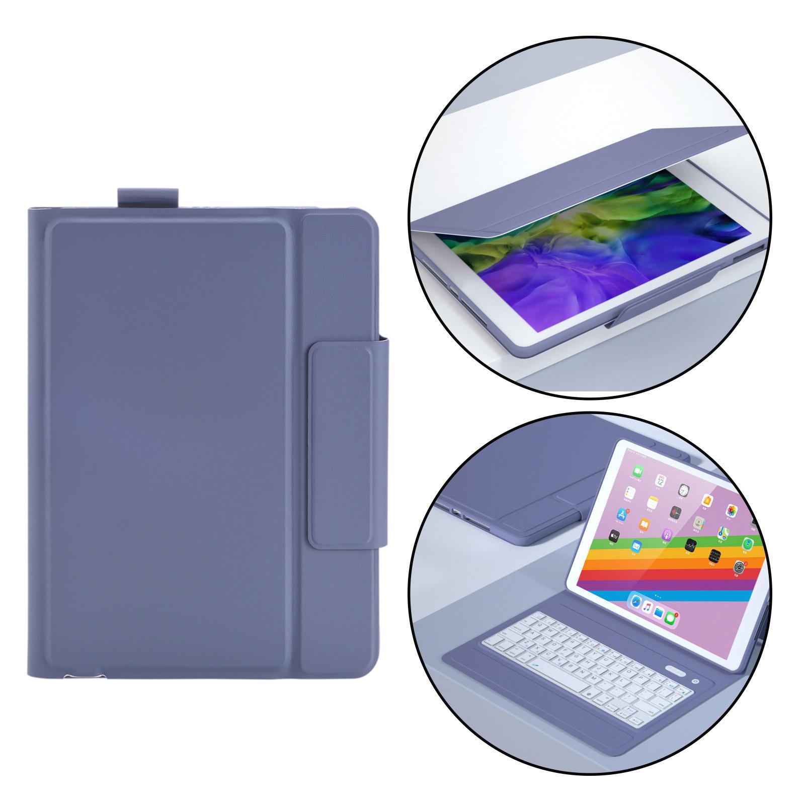 Durable Bluetooth Keyboard Case Cover for iPad Pro 10.5 inch, with pen holder, Stand Function