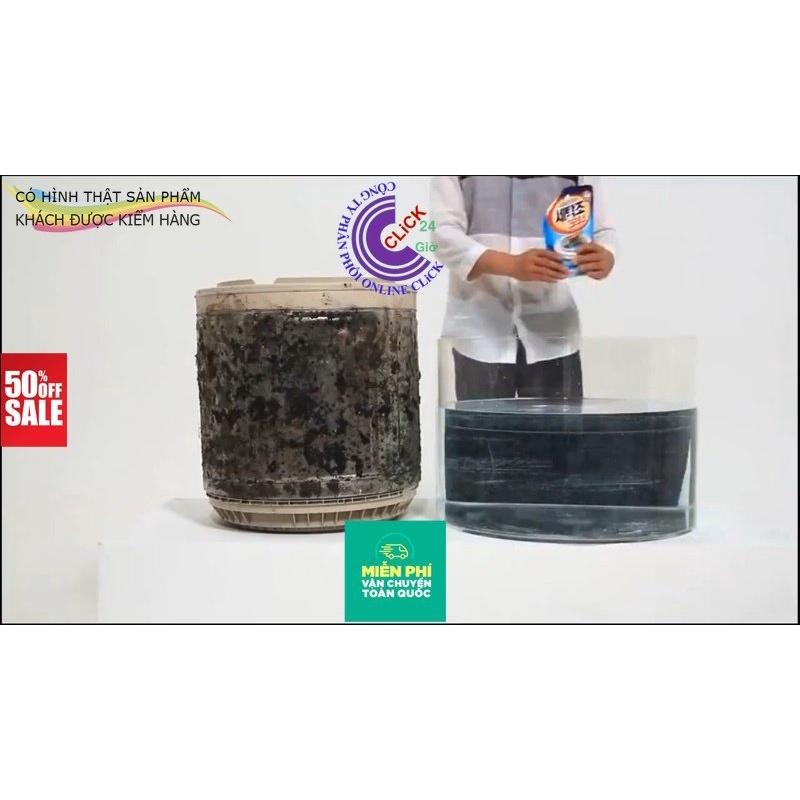 Combo 5 Gói Bột Tẩy Lồng Máy Giặt Hàn Quốc Siêu Sạch, Gói 450g - Phù Hợp Máy Lồng Ngang, Lồng Đứng