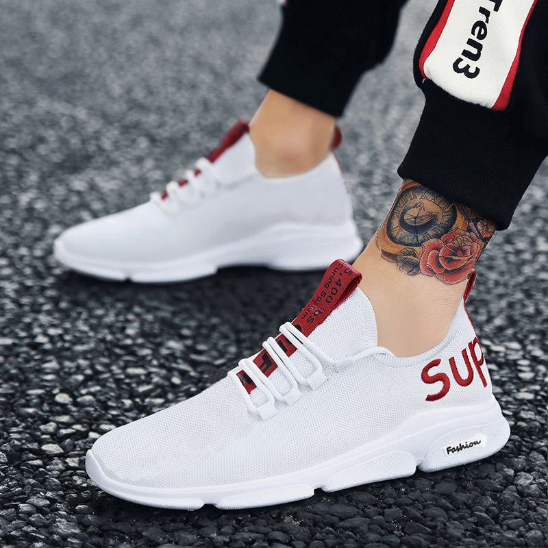 GIÀY SNEAKER THỂ THAO NAM MÀU TRẮNG