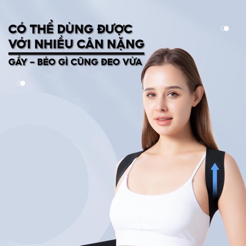 Đai Đeo Chống Gù Có Chức Năng Rung Báo Động Và Màn Hình Hiển Thị Số Lần Gù Lưng JS-028