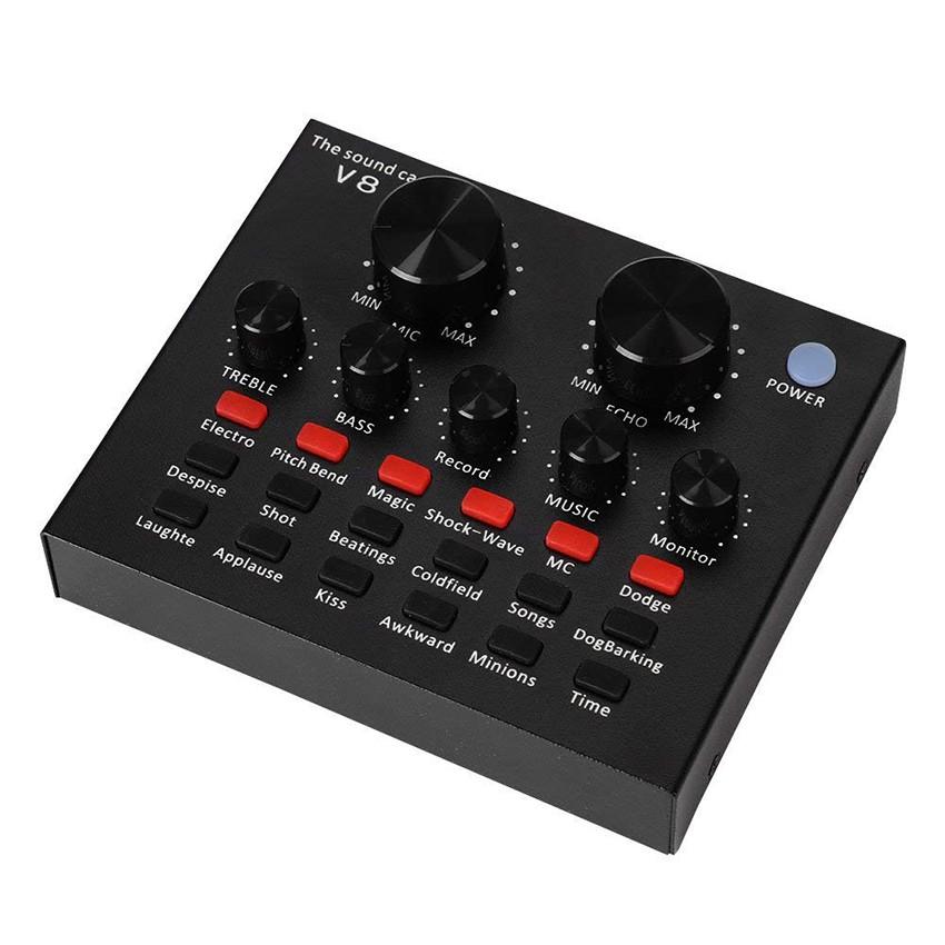 Sound Card thu âm V8