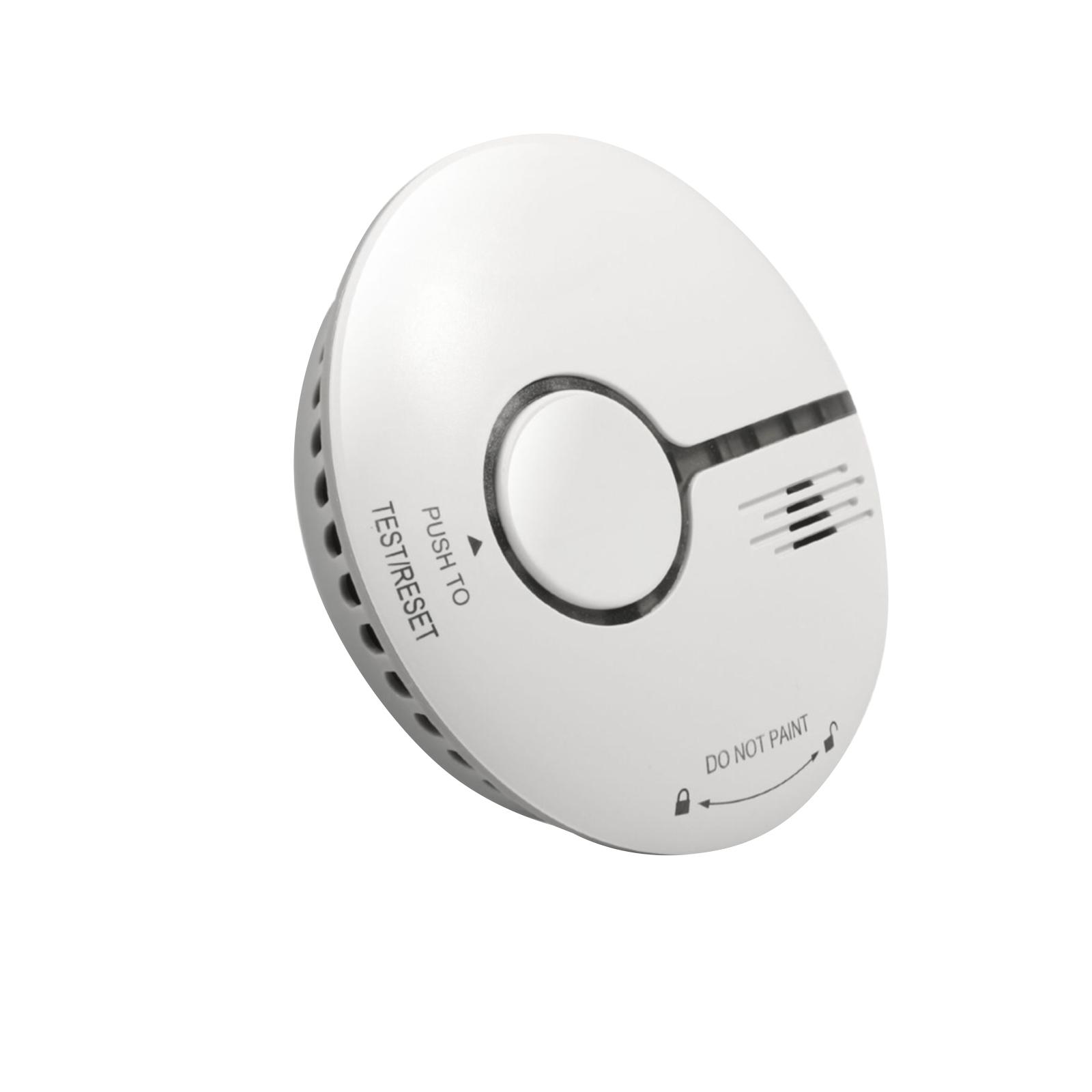 Wifi Smoke Detector Smart Fire Alarm Sensor Wireless Security System Smart Life Tuya APP Control Smart Home For Home Kitchen/Store/Hotel/Factory