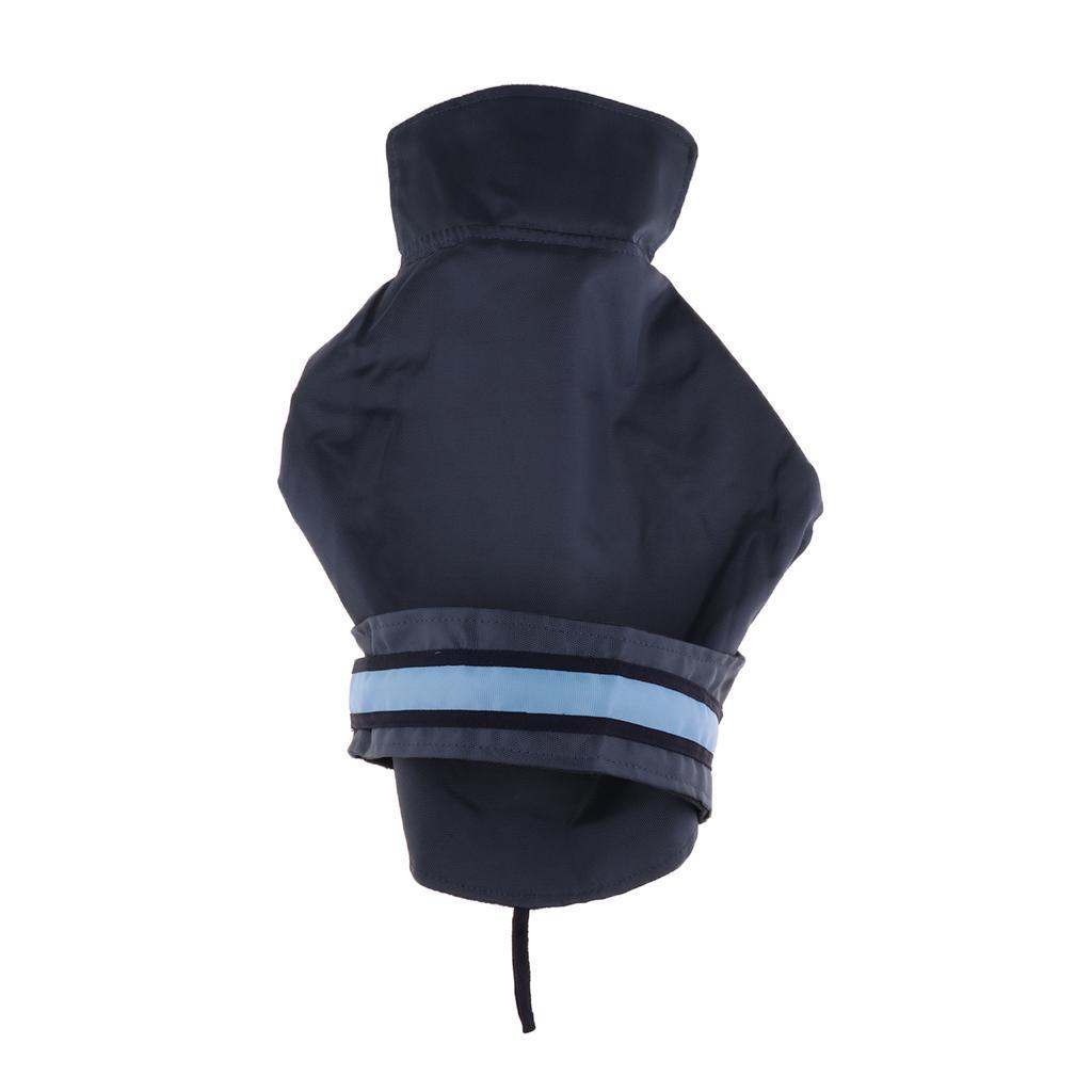 Pet dogs waterproof clothing with LED light reflective strips