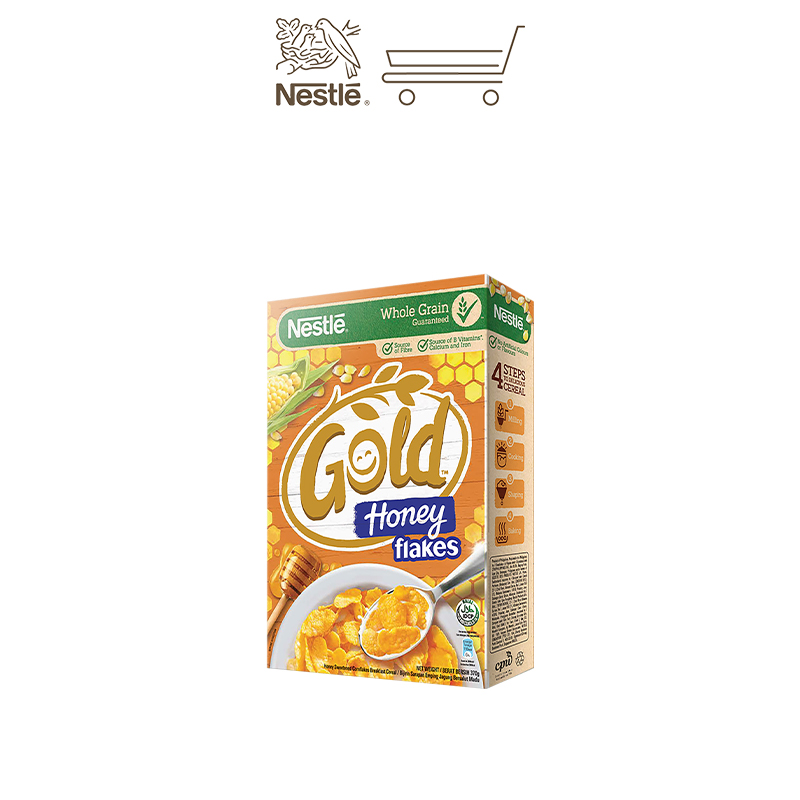 Combo 2 Hộp Ngũ cốc ăn sáng GOLD HONEY (Hộp 370g)