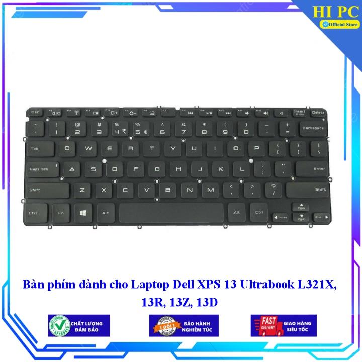 Bàn phím dành cho Laptop Dell XPS 13 Ultrabook L321X 13R 13Z 13D - Hàng Nhập Khẩu