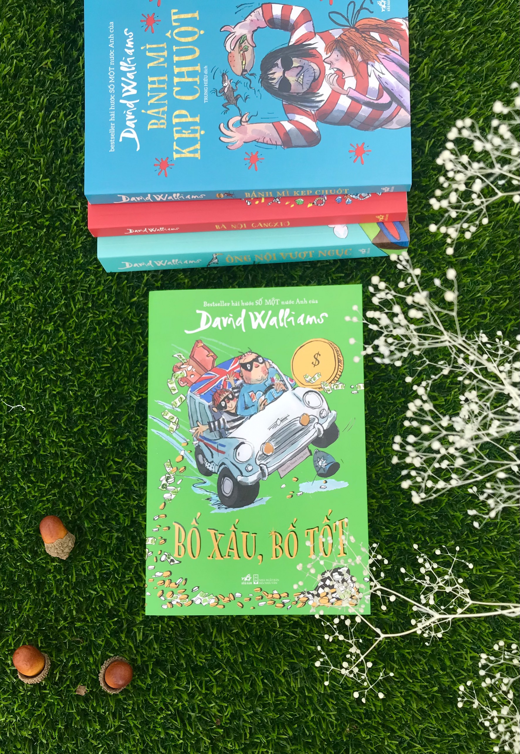 Bộ sách của David Walliams [combo 4 cuốn] -HGBOOKS