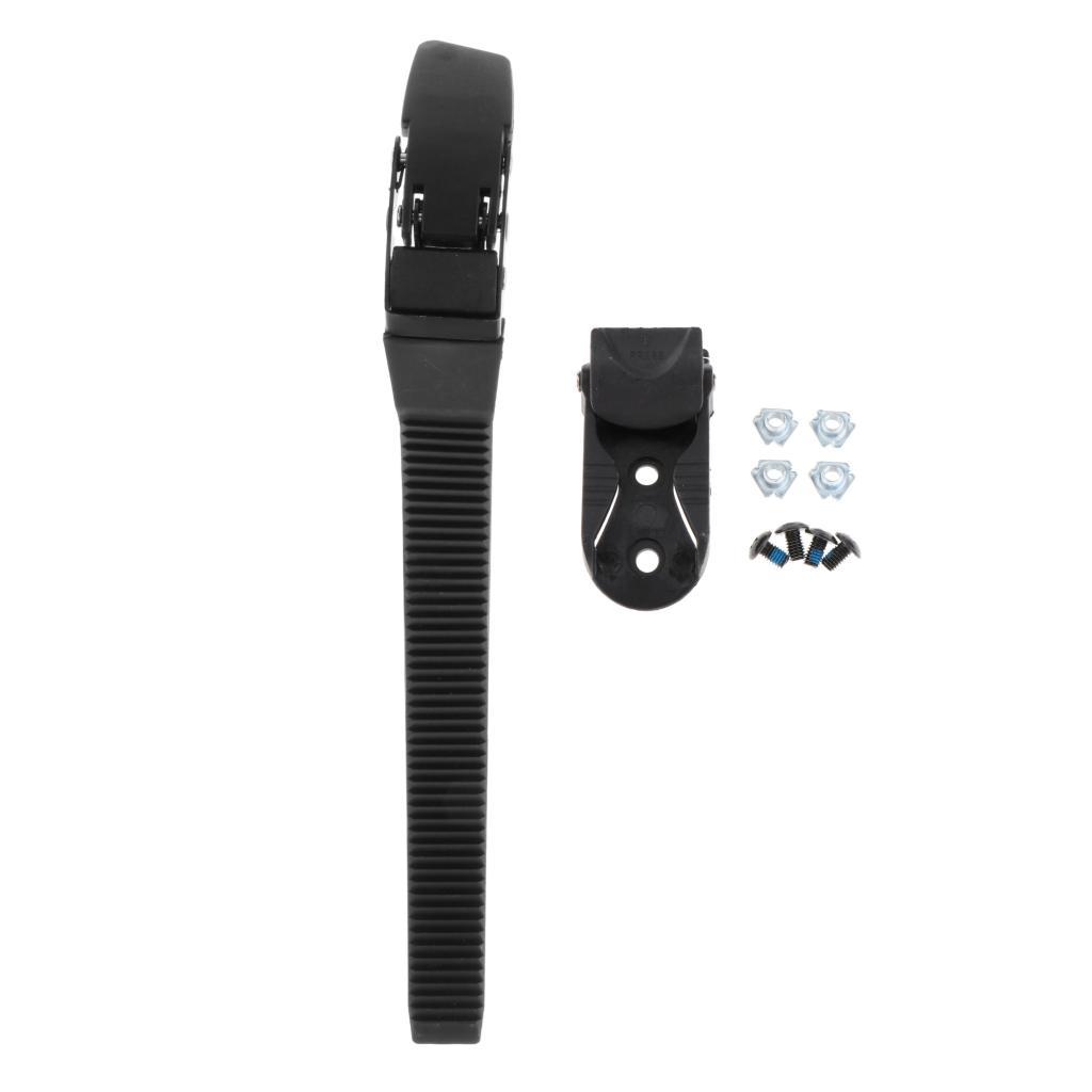 Replacement Inline Roller Skate Shoes Strap with Clamp Screws Nuts Type A