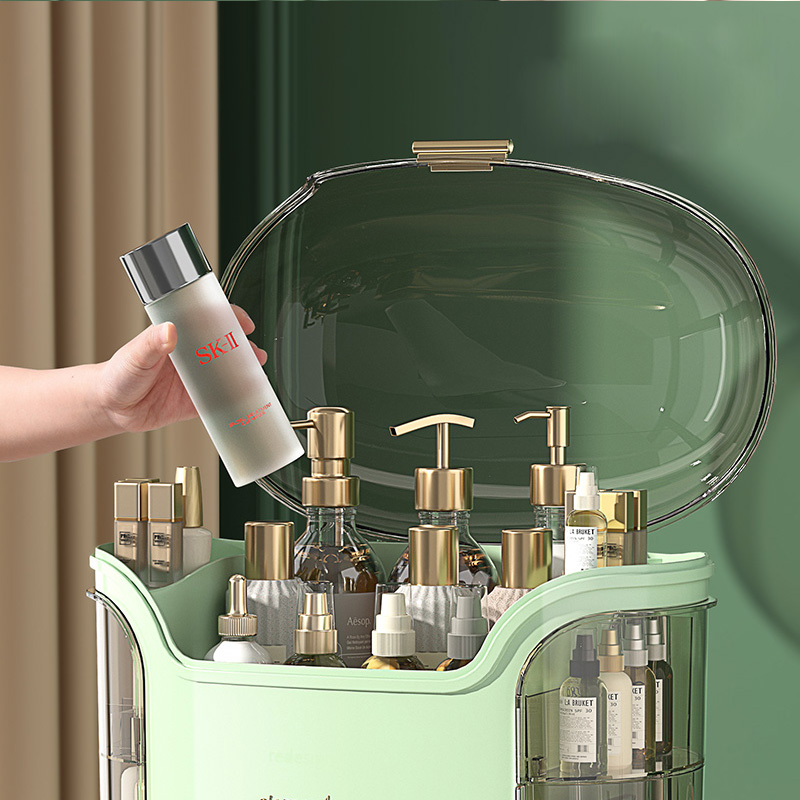 Hộp Đựng Mỹ Phẩm Trang Trí Bàn Trang Điểm COSMETIC SWING - Home and Garden