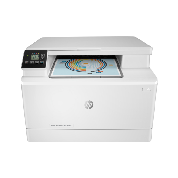 Máy in laser màu đa chức năng HP Pro MFP M182n (7KW54A) - Hàng Chính Hãng