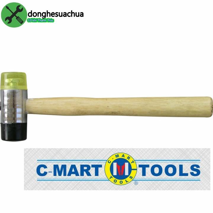 Búa nhựa 2 đầu thân gỗ C-Mart G0002-40