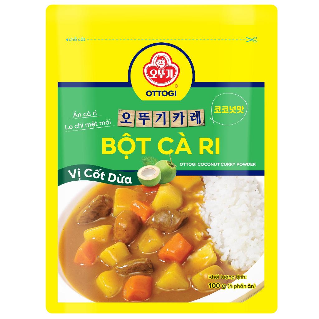 Bột cà ri vị cốt dừa Ottogi 100g