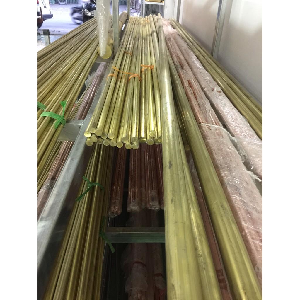 Kim thu sét bằng đồng phi 14 dài 1 mét