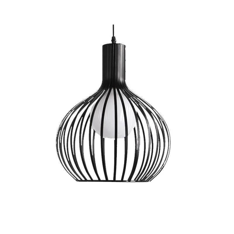 Đèn thả hình lồng chim màu đen chưa bao gồm bóng đèn AHN-03, T-136, T-138