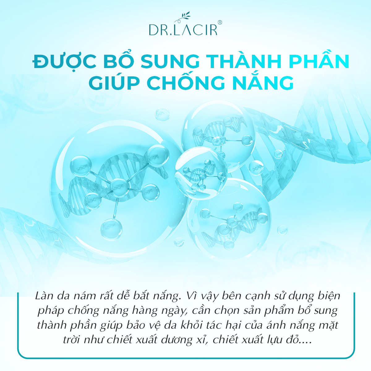 Viên uống Nám Lacir Glutathione Plus Dr.lacir, Đẹp Da Mờ Nám