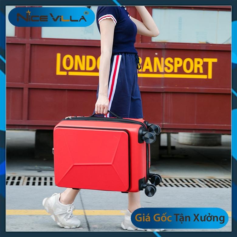 Vali Doanh Nhân Size 20inch NiceVilla Dây Kéo Mở Rộng