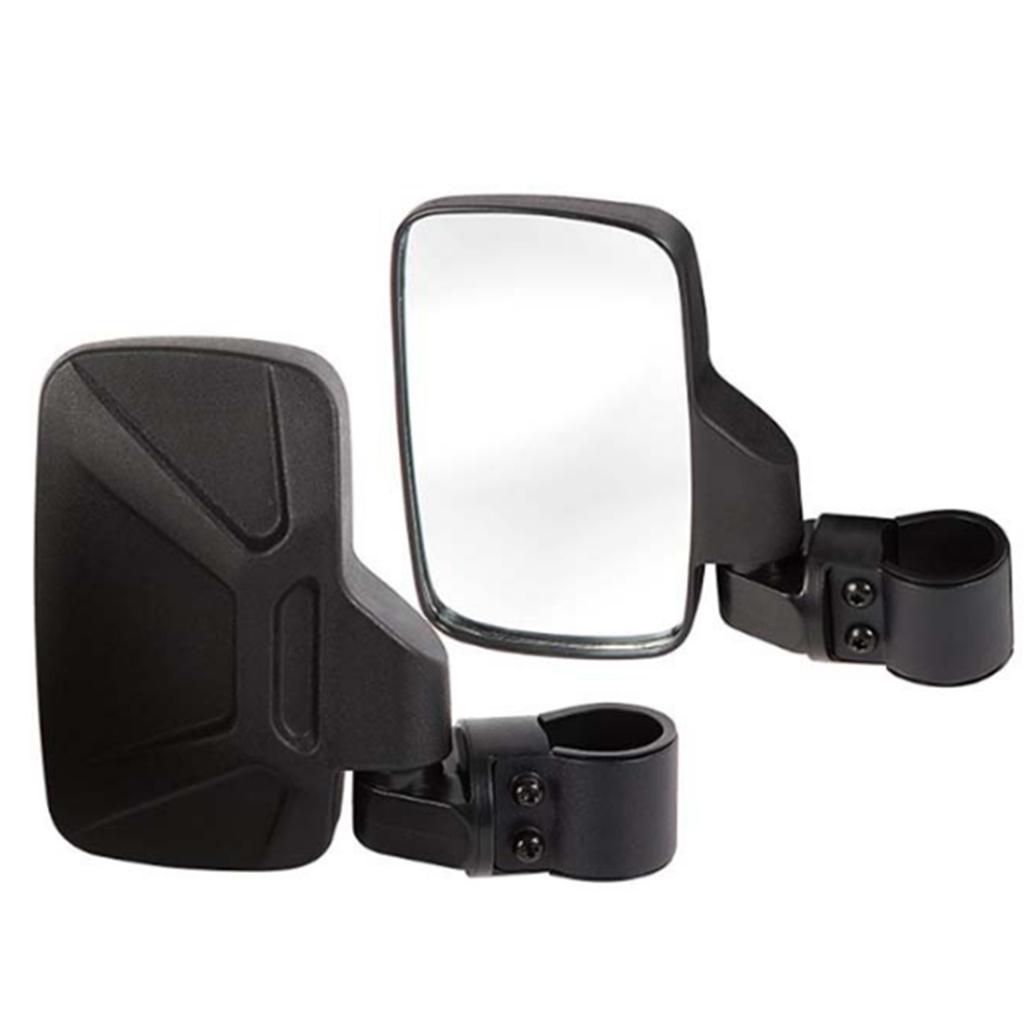 UTV Side Mirrors For Roll Bar Cage Universal UTV Side View Mirrors 1.75 Inch