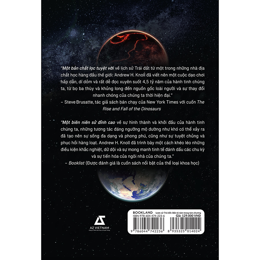 Lược Sử Trái Đất: Bốn Tỷ Năm Trong Tám Chương