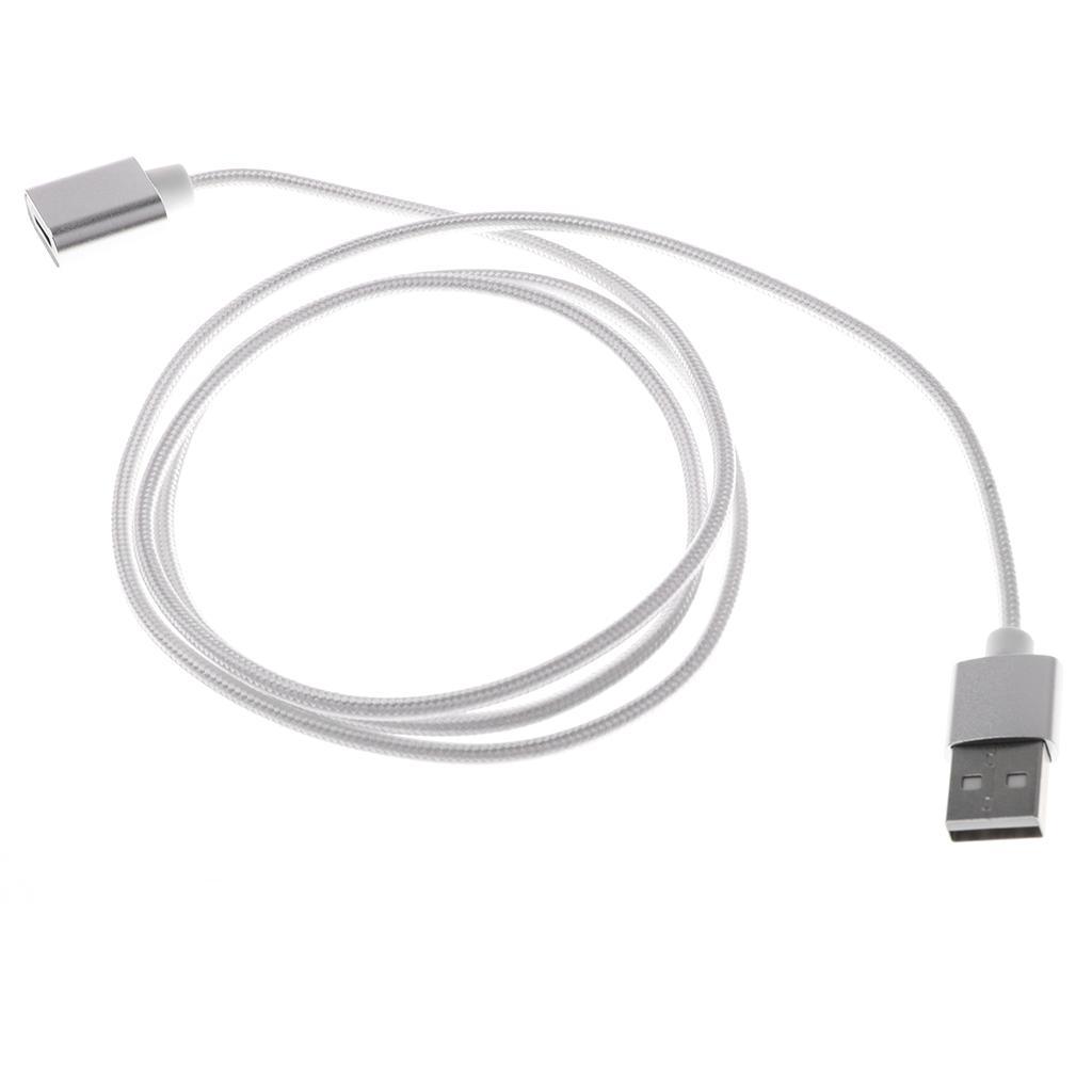 2-3pack 1m Charger Charging Charger Cable Cord for Apple iPad Pro Pencil Silver
