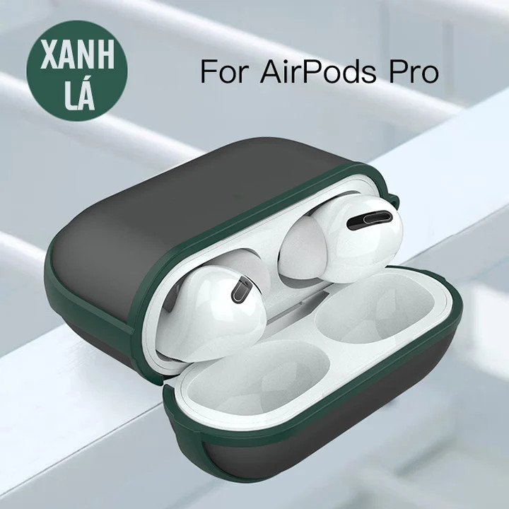 Case Likgus nhám viền màu cho Airpods Pro - Hàng Nhập Khẩu