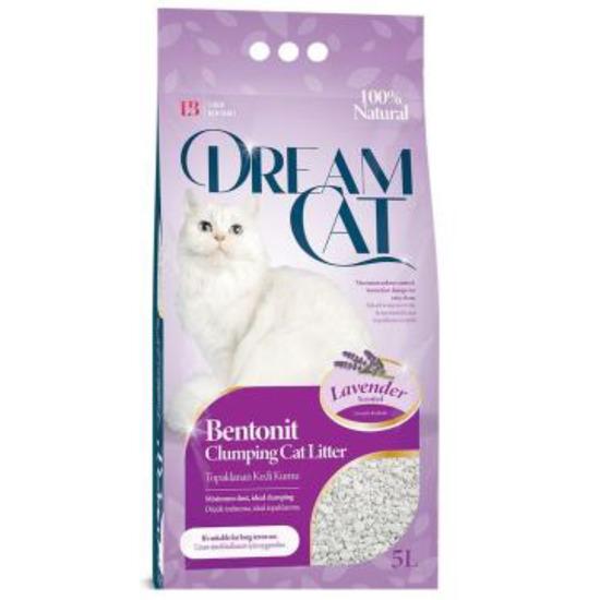 Cát vệ sinh cho mèo DREAMCAT - Dòng Lavender Scented (Hương hoa oải hương) 5L