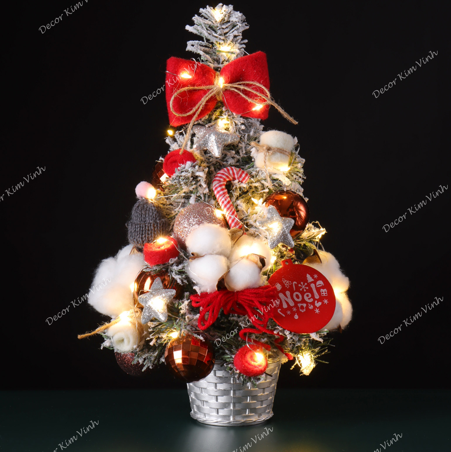 Cây Thông Hàn Quốc THQ02 Trang Trí Giáng Sinh 30cm