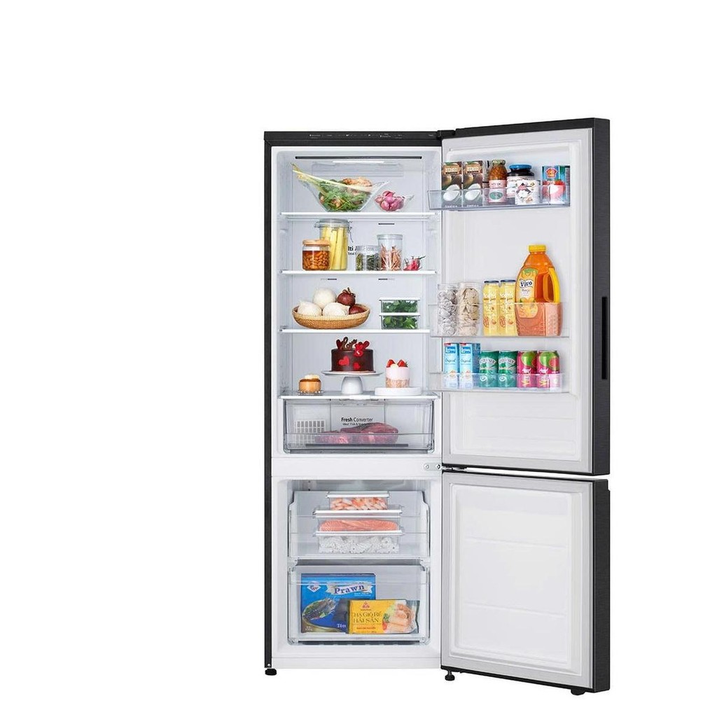 [Chỉ giao Miền Trung/Nam] Tủ lạnh LG ngăn đá dưới màu đen 363L LBB33BLM - Hàng chính hãng