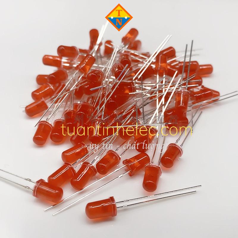 LED 5 MM đơn sắc đỏ, xanh lá cây, vàng, xanh dương, trắng