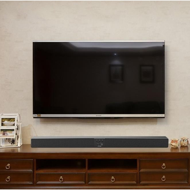 Loa thanh soundbar siêu trầm bluetooth 8 loa kép 60W