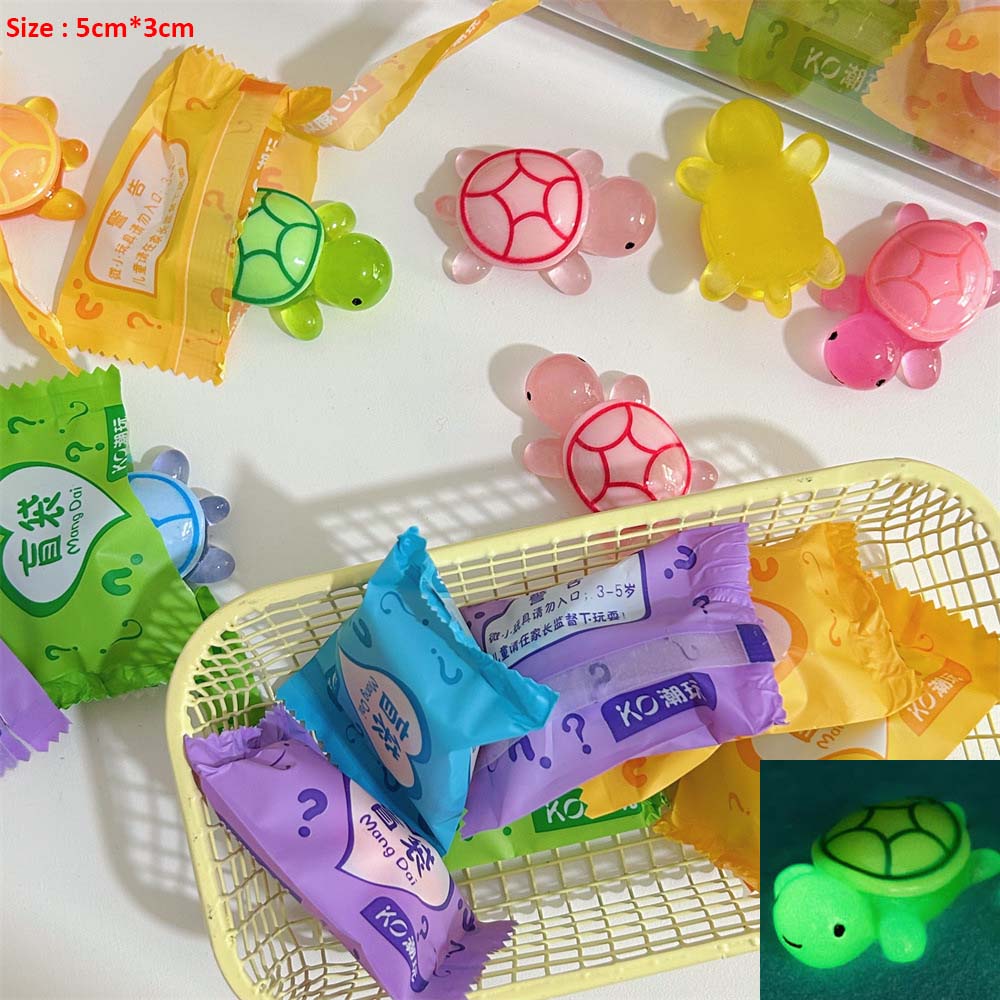 [CHARM LỚN] Set 10 Túi Mù phát sáng tổng hợp, túi mù nhân phẩm, Blind box charm phát sáng nguyên con decor trang trí trưng bày