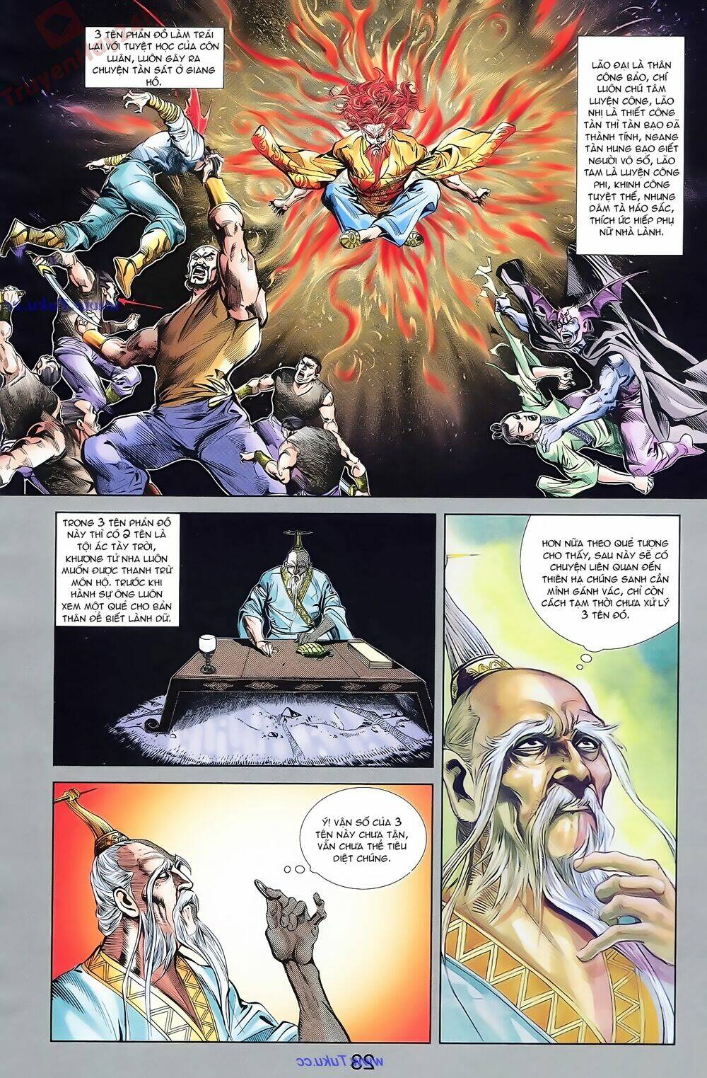 thiên tử truyền kỳ 1 - cơ phát khai chu bản chapter 70 12