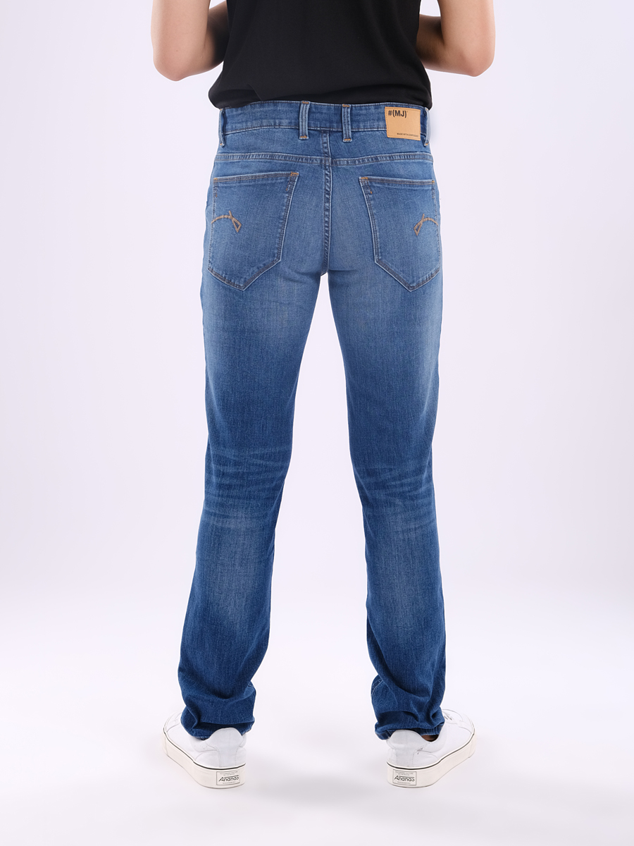 Quần nam dài jeans ống suông MJB0145
