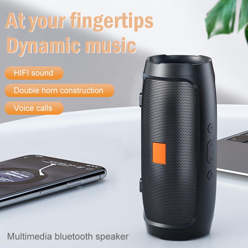 Loa Bluetooth không dây chất lượng âm thanh cao thẻ loa đôi di động nhỏ hộ gia đình ngoài trời loa siêu trầm lớn Màu sắc: Xanh cỏ