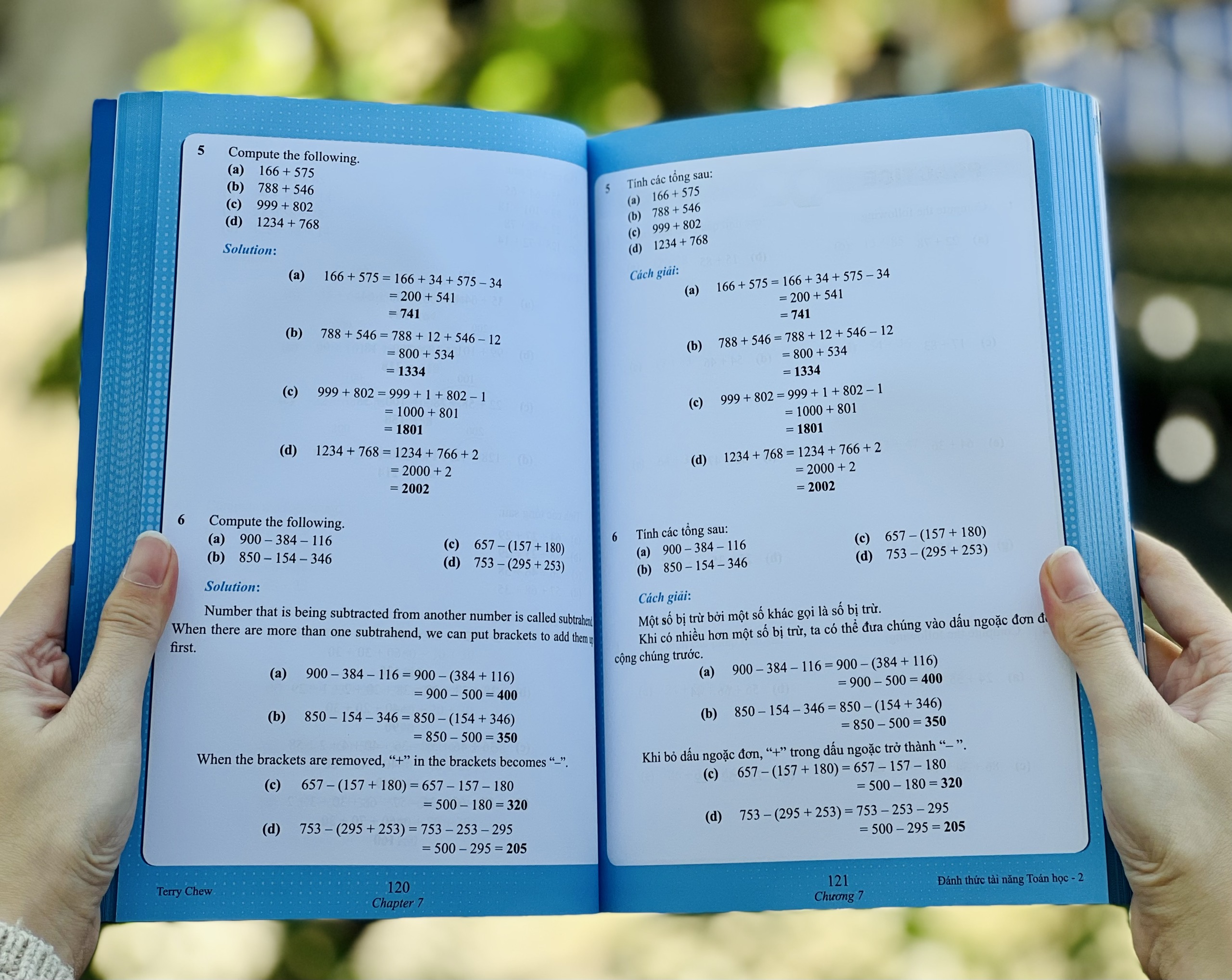 Sách - Đánh thức tài năng toán học 2 - toán lớp 2, toán lớp 3 - Á châu Books, Bìa cứng, in màu
